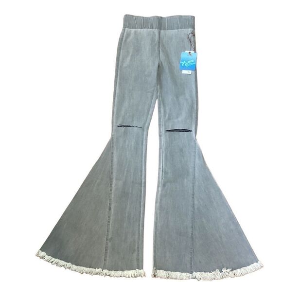 NWT Show Me Your Mumu Flare Jean High Waist Small - Picture 9 of 15